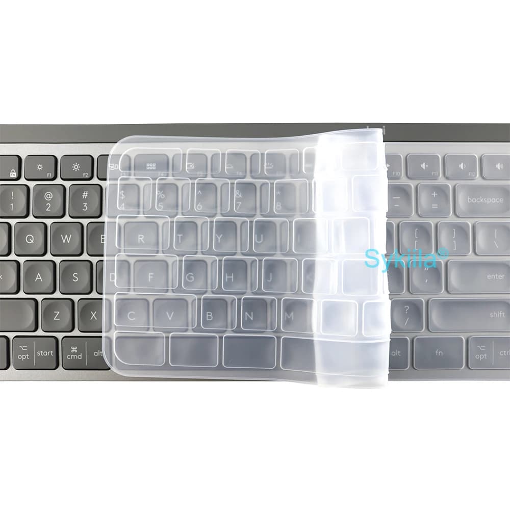 Housse de clavier pour Logitech MX KEYS S Mechanical Plus pour Mac pour Logi, protection en Silicone transparent, accessoires