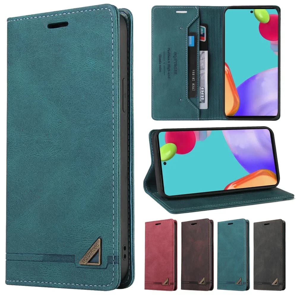 Étui portefeuille en cuir pour Samsung Galaxy A73 A72 A71 A70 A52 A51 A50 A40 A25 A24 A23 A22 A21s A20e A14 A13 A12 A10s A05s A03s A02s