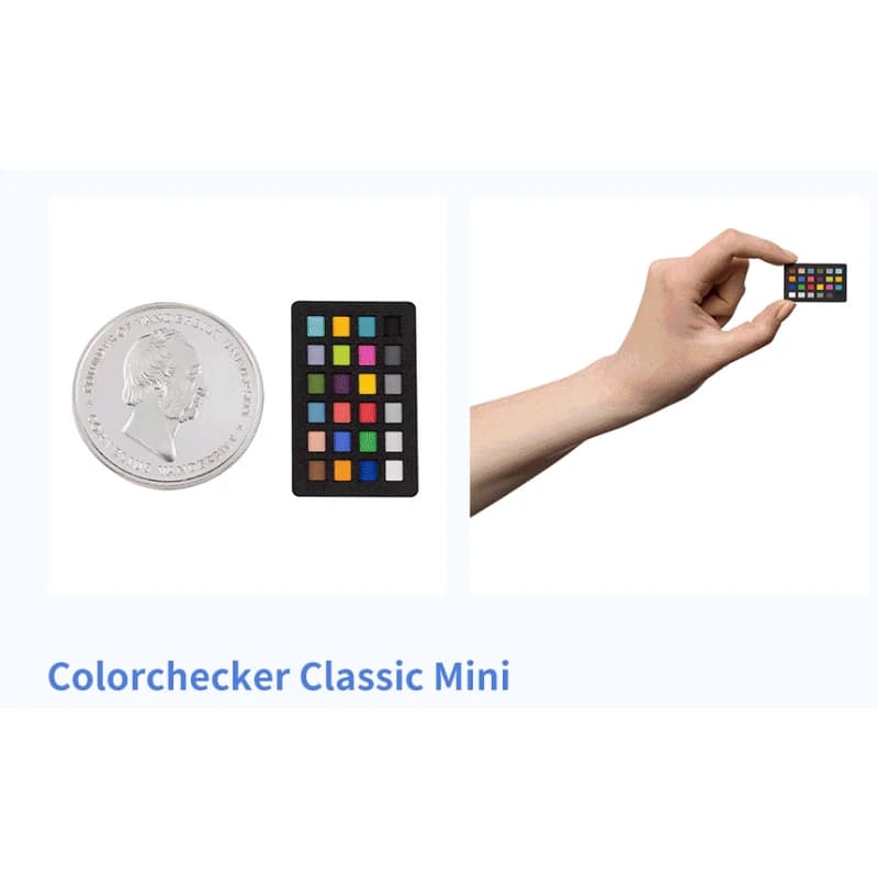 Chartary24 TurnChecker Classic Character, Test Chart Checker, Palette Board, Superior, Digital Document Ration, bt, 50x70mm