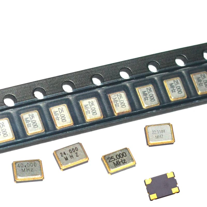Oscillateur à cristal actif 7050 4 broches, 5 pièces, 1MHz 8 10 14.31818 16 20 24 24.576 25 27 40 100 M MHz 8M 12M 16M 5070 5x7mm