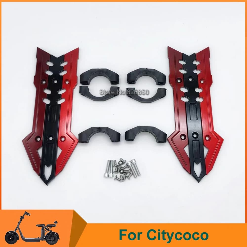Citycoco-Protecteur de choc avant pour scooter électrique chinois Halei, panneau de garniture ABS, accessoires de modification