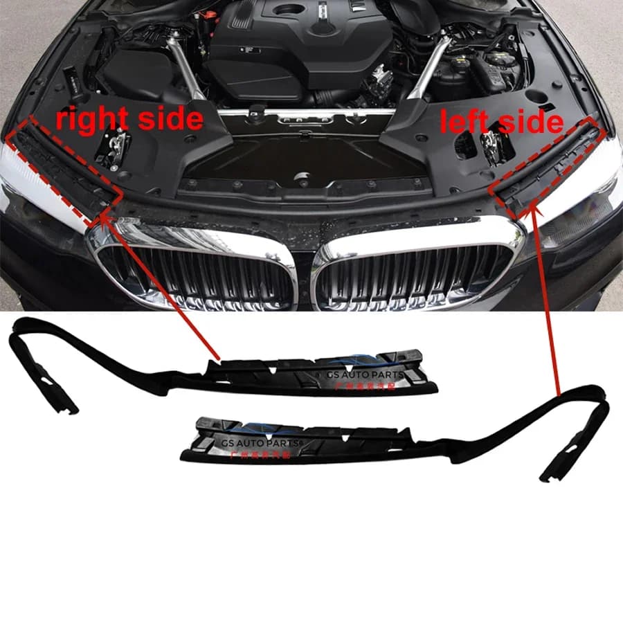 Bandeau Lumineux Décoratif en Caoutchouc, pour BMW Série 5, G30, G38, 2018, 2019, 2020, 520, 525, 528, 530