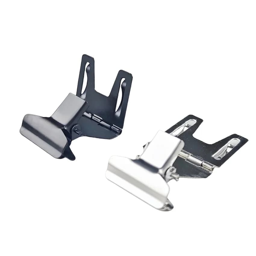 Étiquettes de prix métalliques POP, porte-étiquettes en papier, clips de présentation, supports en acier inoxydable pour promotions en boulangerie