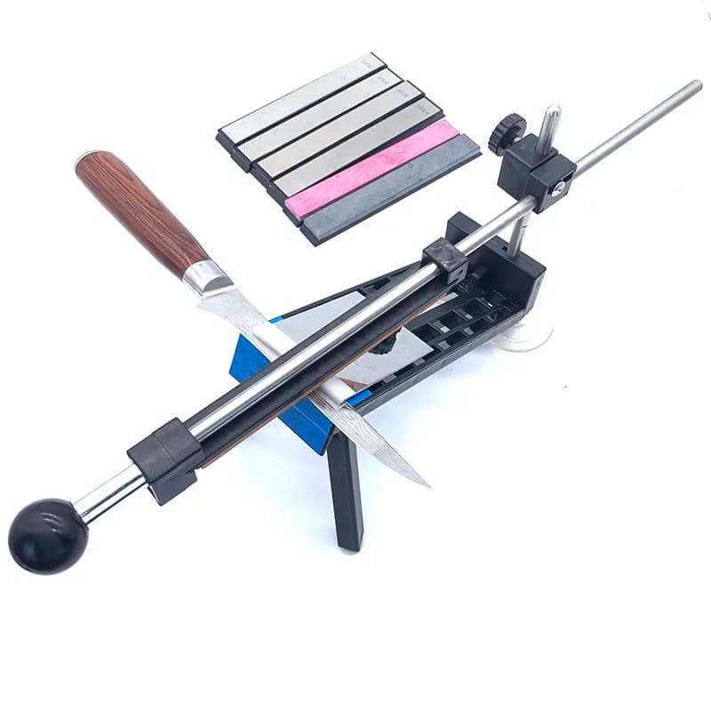 Ruixin Pro aiguiseur de couteaux système d'affûtage de couteaux de chef aiguiseur de bord Apex barres de pierre à aiguiser aiguiser outils spéciaux de cuisine