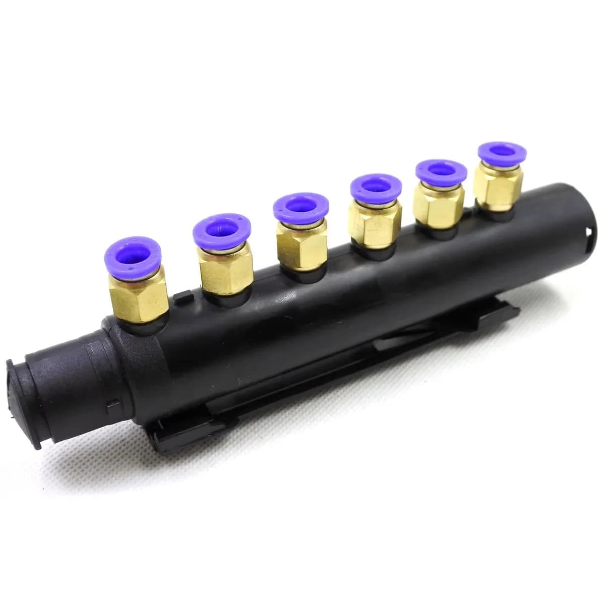 Collecteur d'air à six trous avec connecteur rapide 8MM, accessoires pour baignoire spa, connexion sûre et rapide