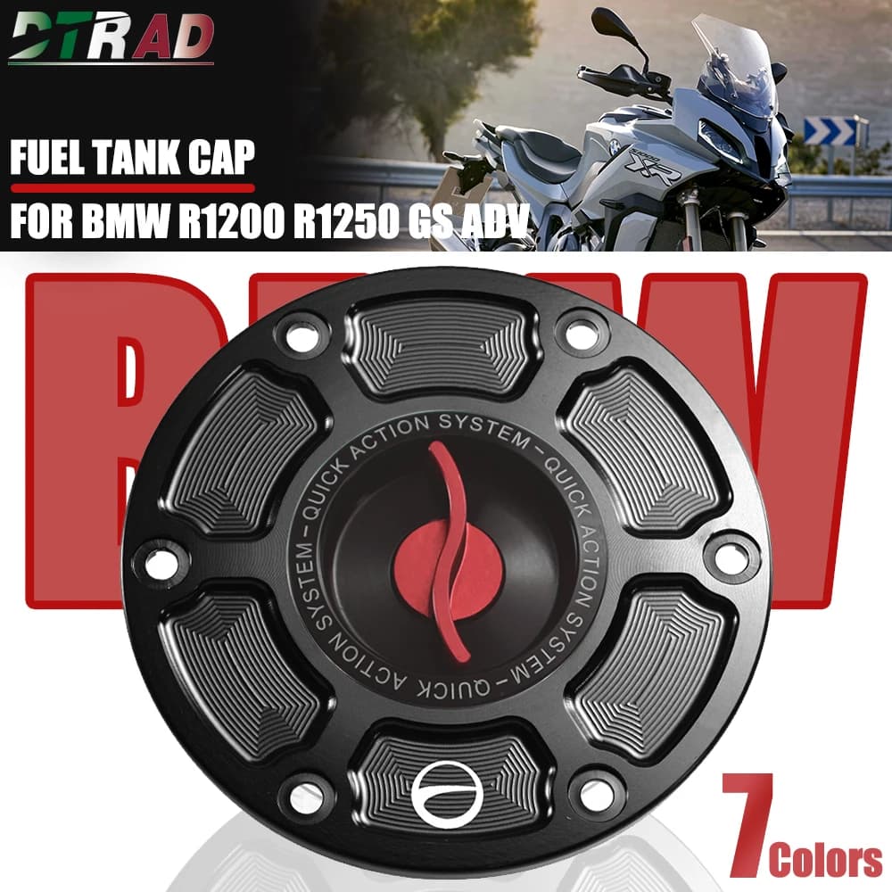 Bouchon de réservoir de carburant pour moto, pour BMW F850GS S1000XR R1200 R1250 GS R RS RT, couvercle de réservoir de carburant sans clé, accessoires
