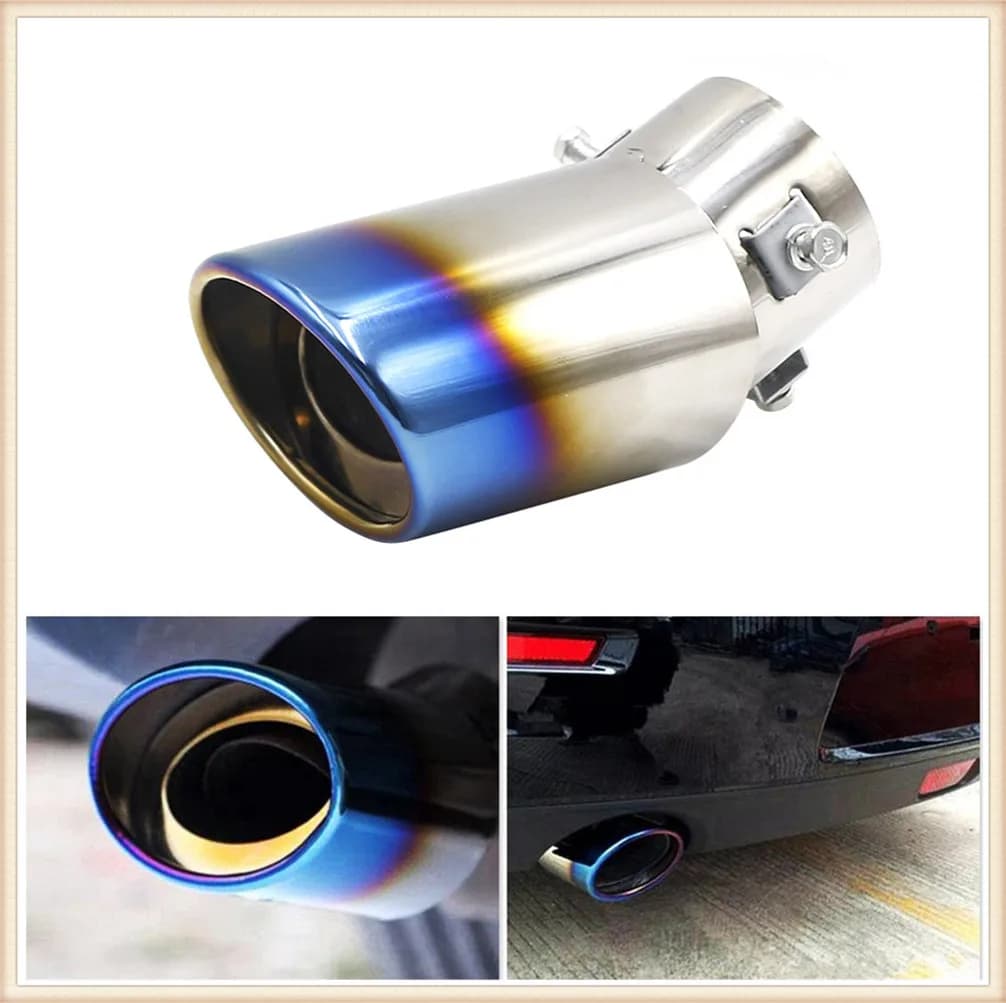Embout de silencieux d'échappement argenté, accessoires pour Kia Rio Picanto Niro Forte Ceed Stonic Stinger i20 i30 8, toutes les voitures