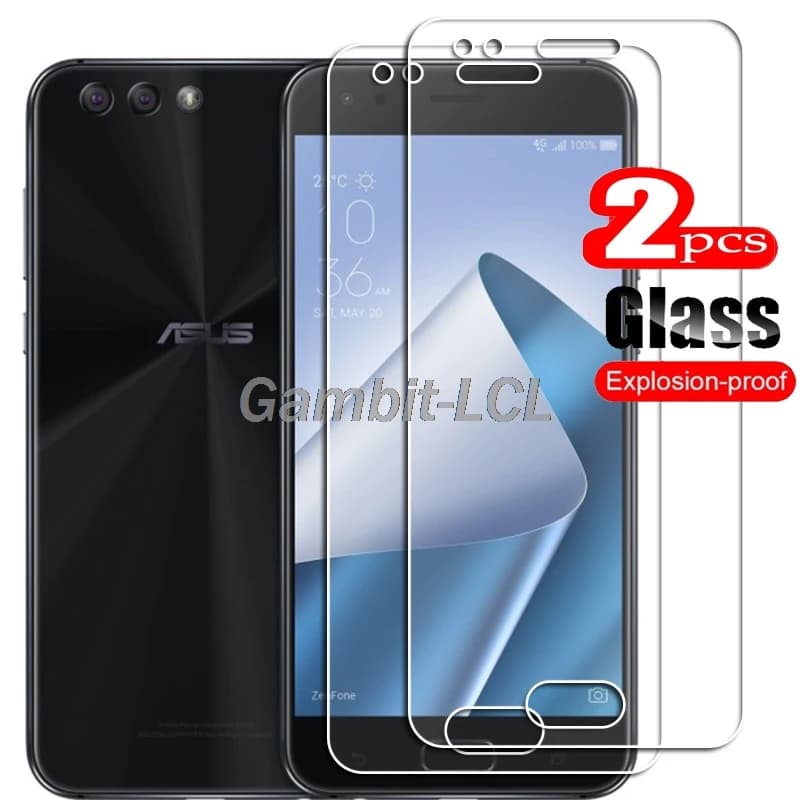 Pour Asus Zenfone 4 ZE554KL verre trempé de protection sur Z01KD, Z01KDA, Z01KS 5.5NCH protecteur d'écran Film de couverture de téléphone intelligent