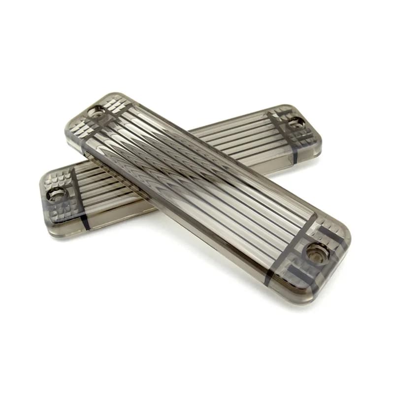 2 pièces, lentille de phare de signalisation latéral pour pare-chocs de voiture, cache de clignotant pour VW JETTA GOLF MK1 MK2