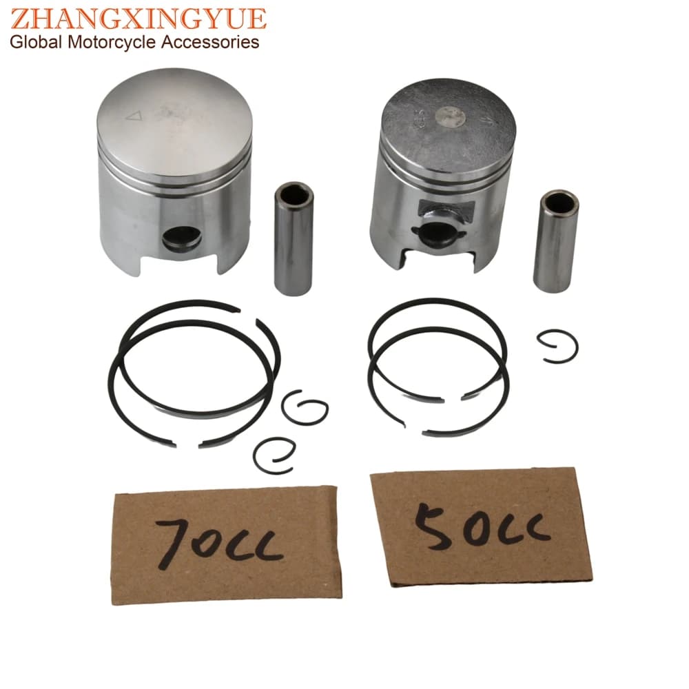 Kit de Piston pour Scooter 50cc 70cc 41mm 47mm, pour Suzuki Katana Zillion 50 LC 2 temps