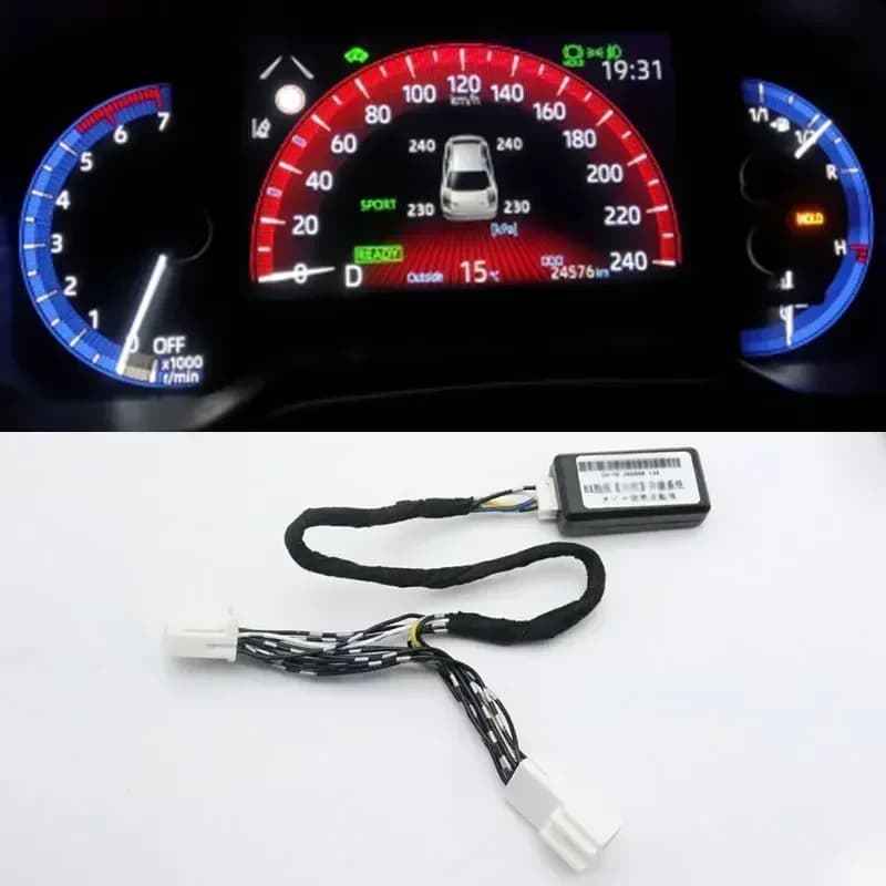 Système d'Affichage de permission de la Pression TPMS de Voiture, Alarme de Sécurité pour Toyota Altis CorTrustCross 2019 2020 2021 2022 2023