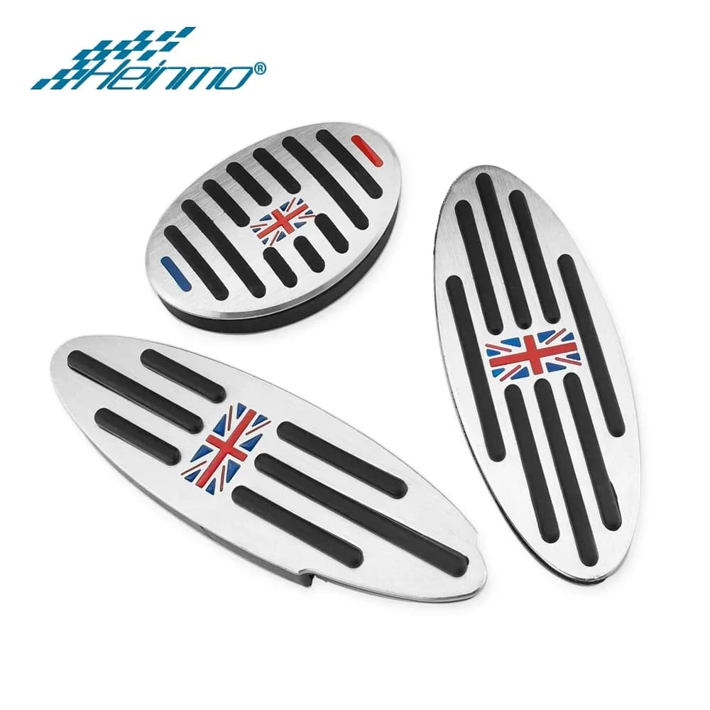Autocollant de Pédale de Repose-Pieds à Engrenage existent, pour MINI Cooper R52, R53, R55, R56, R57, R60, R61, F54, F55, F56, F57, F60, Countryman, Wlman