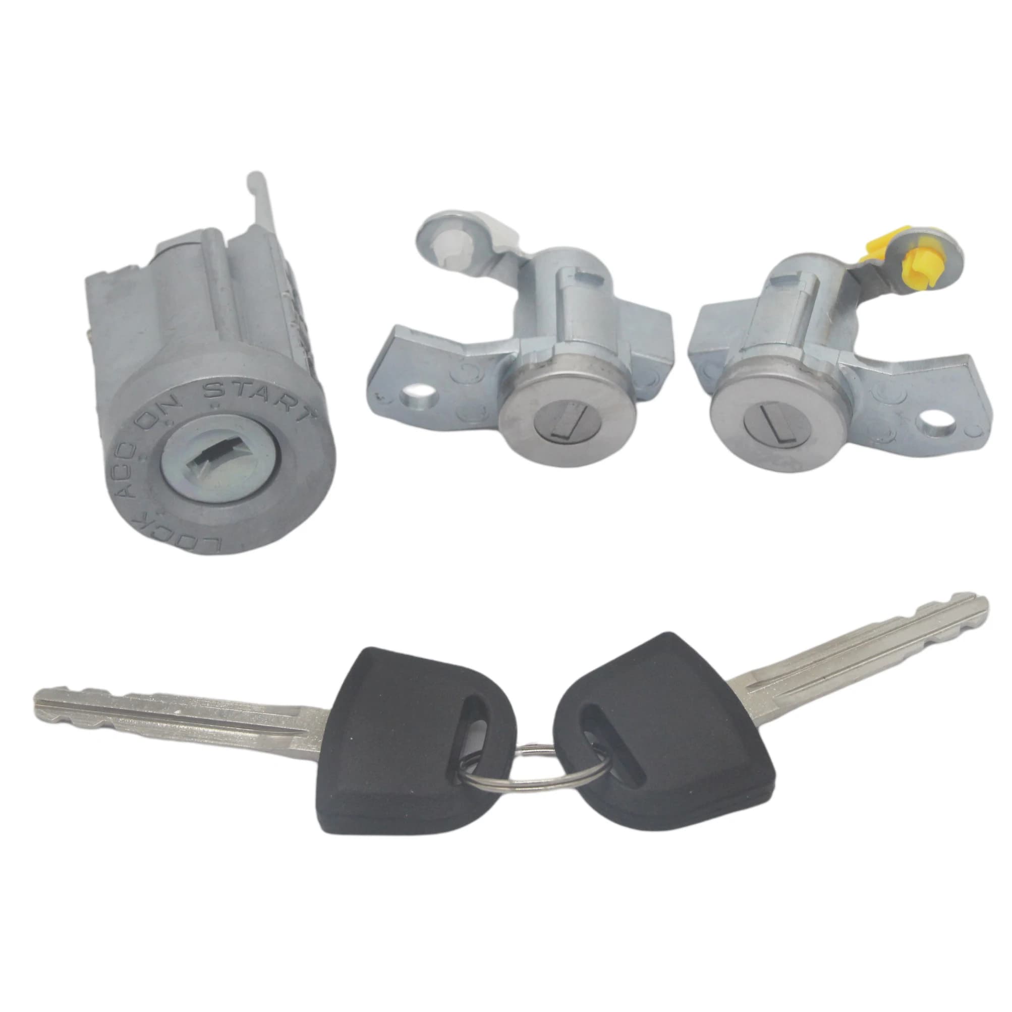 AL214 8973765610 8973765620 Jeu de clés de cylindre de serrure de porte gauche droite, interrupteur d'allumage pour HOLDEN ISUZU 02-10 RODEO DMAX D-MAX DENVER