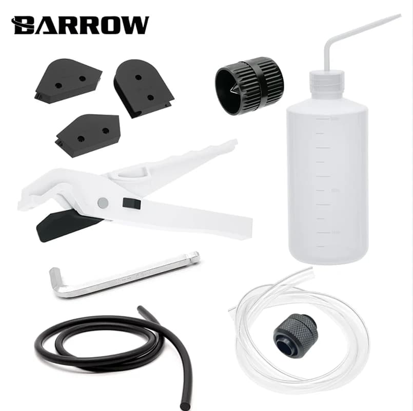 BARROW-Kit de moule de cintrage de tube dur, acrylique, PMMA, PETG, bouteille d'eau, démarreur électrique 24 broches, outil de système de refroidisseur d'eau, Hong12, 14, 16mm