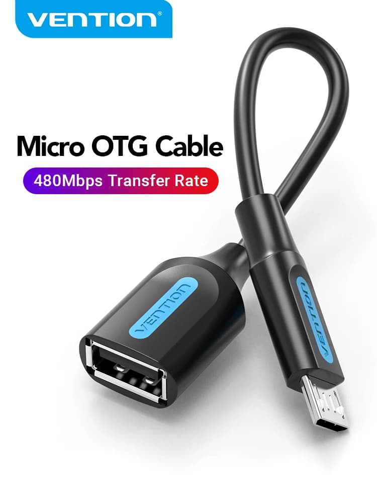 Adaptateur OTG Vention Type C, câble OTG Type C vers USB A 3.0 2.0, adaptateur de câble femelle pour MacBook Pro Xiaomi Mi 9, convertisseur Type-C