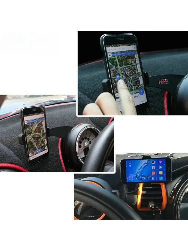 Support de téléphone pour MINI R55 R56 R57 R60 R61 Countryman Clubman, support de voiture pour MINI Cooper, accessoires de support de Smartphone