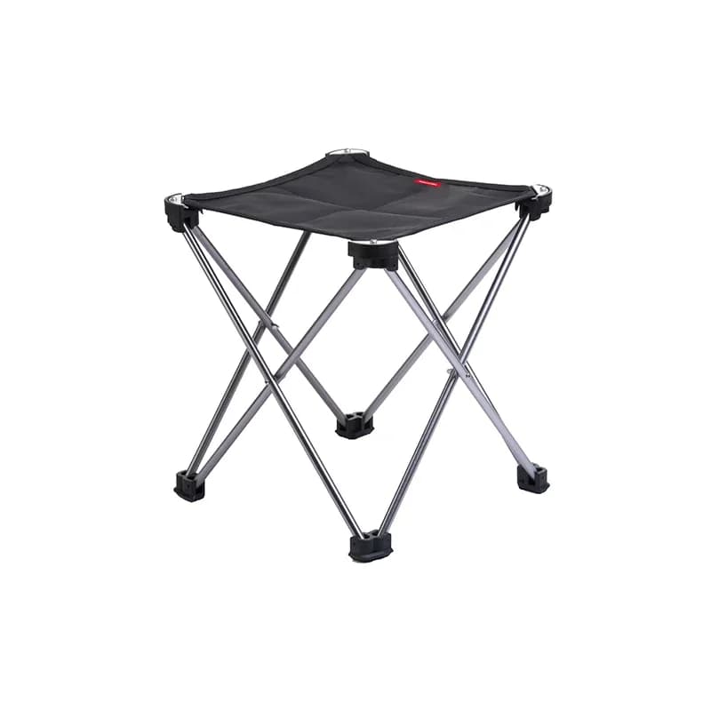 Tabouret de randonnée pliant extérieur à ouverture rapide, dossier en alliage d'aluminium, chaise de pêche, Camping