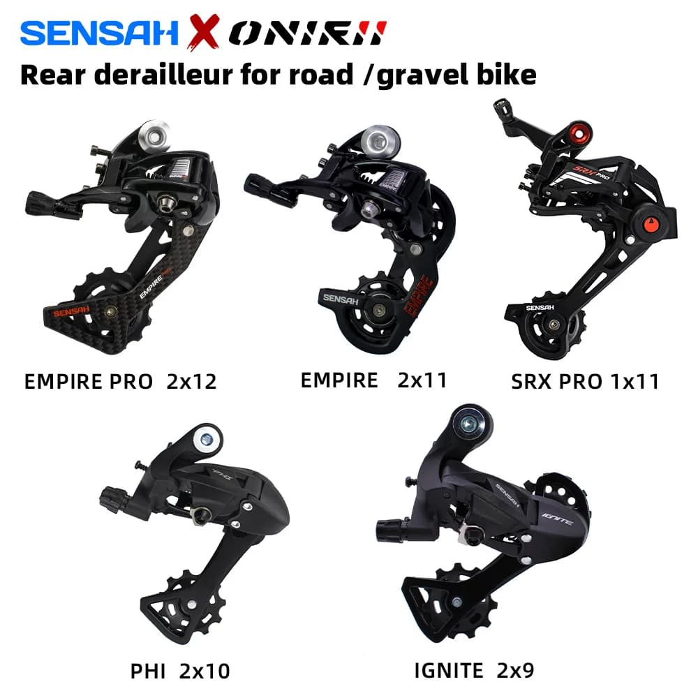 GENSAH-Collier de dérailleur arrière de vélo, manettes de vitesse, vélo de route, EMPIRE PRO SRX PHI, 9 vitesses, 10 vitesses, 11 vitesses, 12 vitesses, nouveau