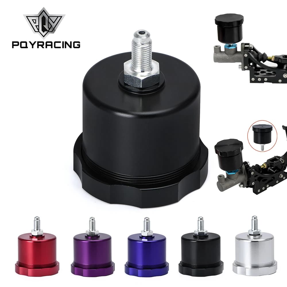 Réservoir d'huile de frein à main hydraulique de voiture en aluminium pour réservoir de fluide e-brake PQY4611