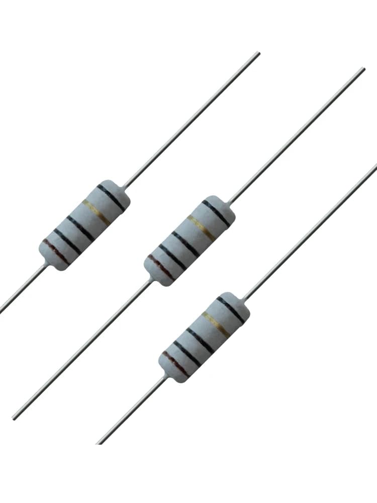 Résistance à fusible bobiné 3W, précision 5% 10R 20R 22R 33R 39R 47R 51R 56R 68R 100R, résistance KNP 10 20 22 33 39 47 100 Ohm