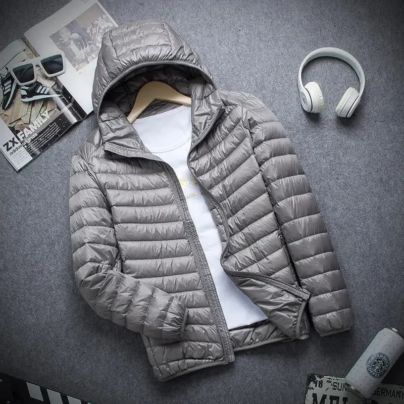 Veste d'hiver pour hommes, modèle polyvalent pour toutes les saisons, ultra-légère, pliable, résistante à l'eau et au vent, respirante, grande taille, vestes à capuche pour hommes, collection 2023.