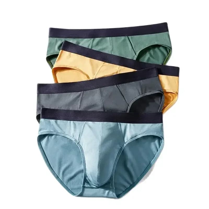 Slips pour hommes doux 60S Modal culotte masculine confortable élastique caleçon masculin short 7A Grade antibactérien entrejambe hommes sous-vêtements Sexy
