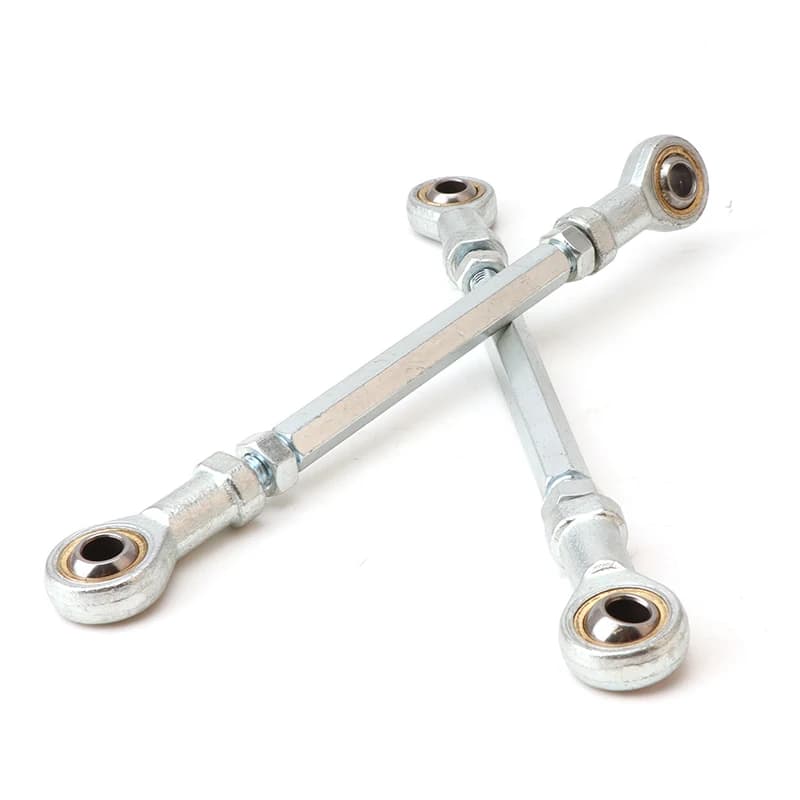 Kit de biellette de direction M8, 1 paire, 100/110/120/130/135/140mm, Joint à rotule pour Mini enfants électriques 49cc, ATV Go Kart Buggy Quad Bike, pièces