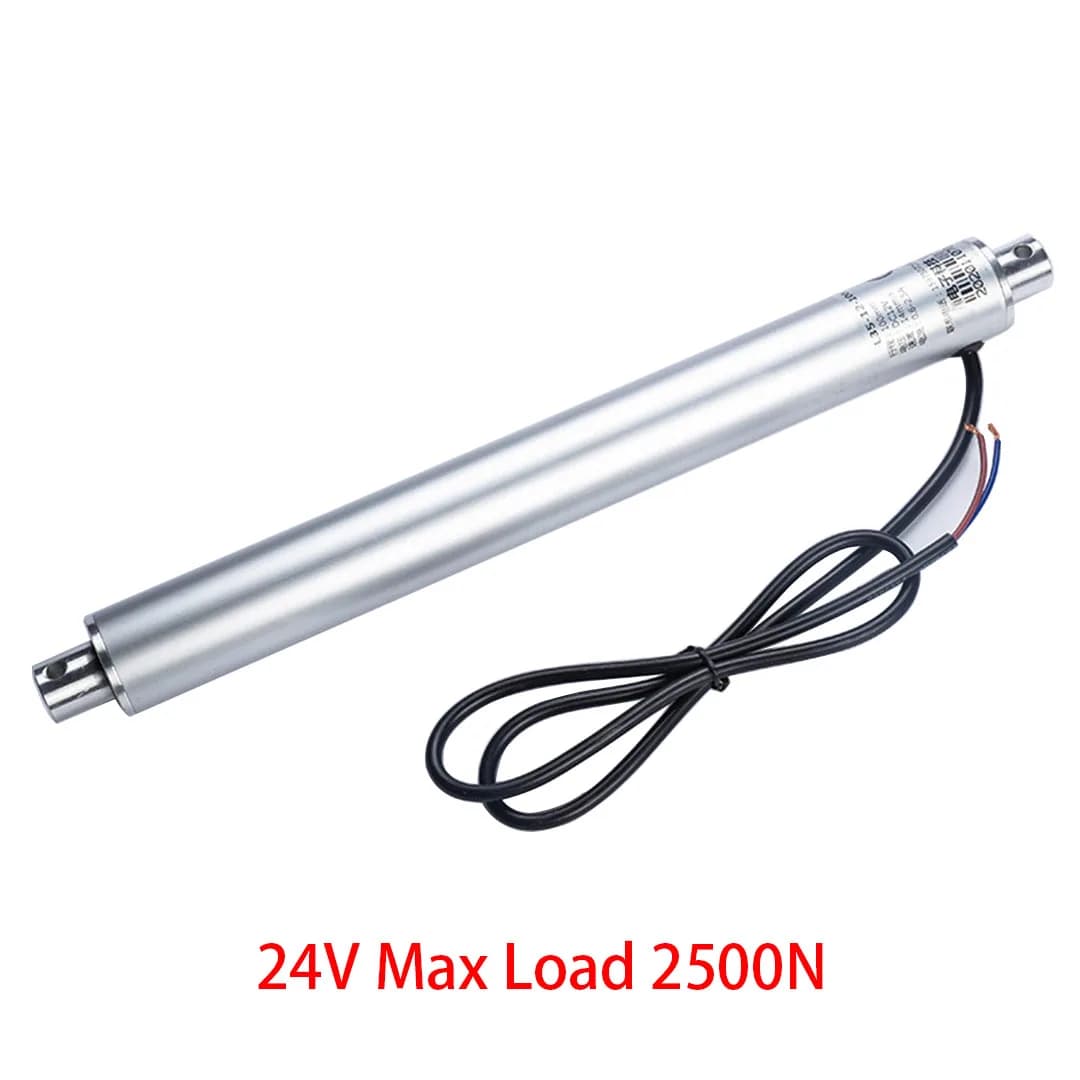 Actionneur Linéaire Tubulaire DC24V, Couple ÉWer, Mini Moteur Linéaire, N 15mmumental 50mm-1000mm