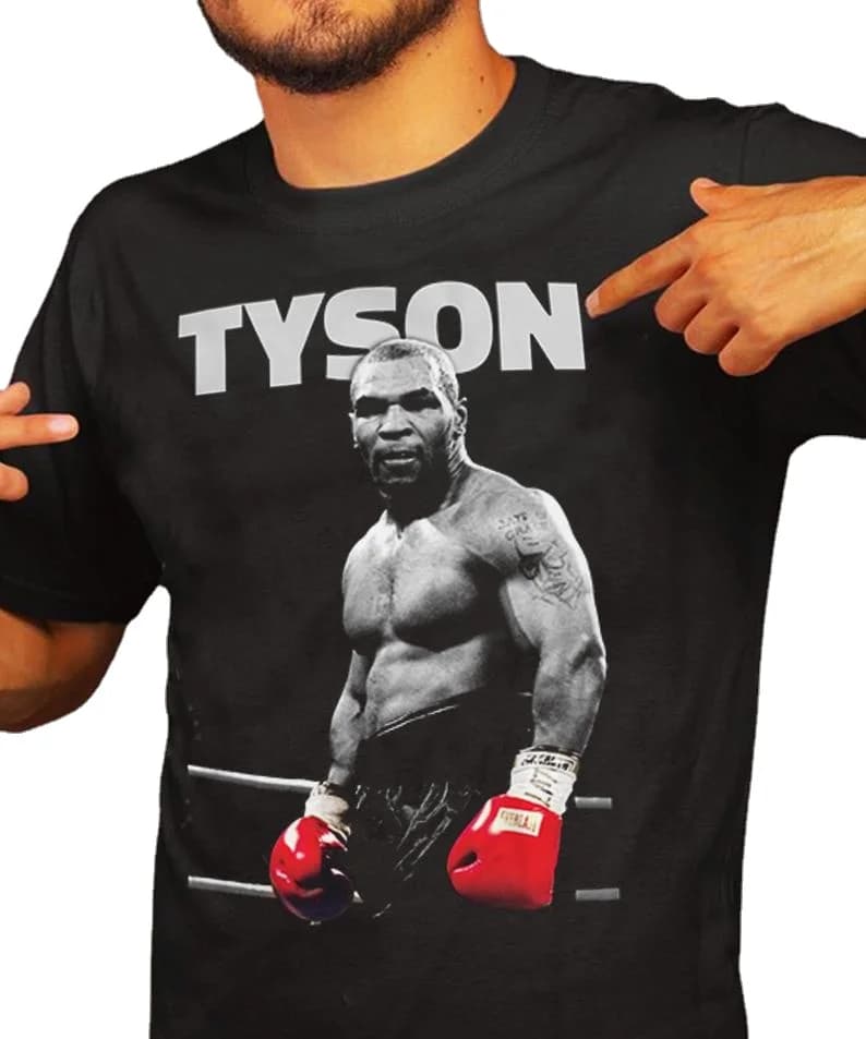 T-shirt pour fan de boxe Iron Mike Tyson Fashion Boxing. T-shirt d'été en coton à col rond et manches courtes pour hommes, nouveau S-3XL