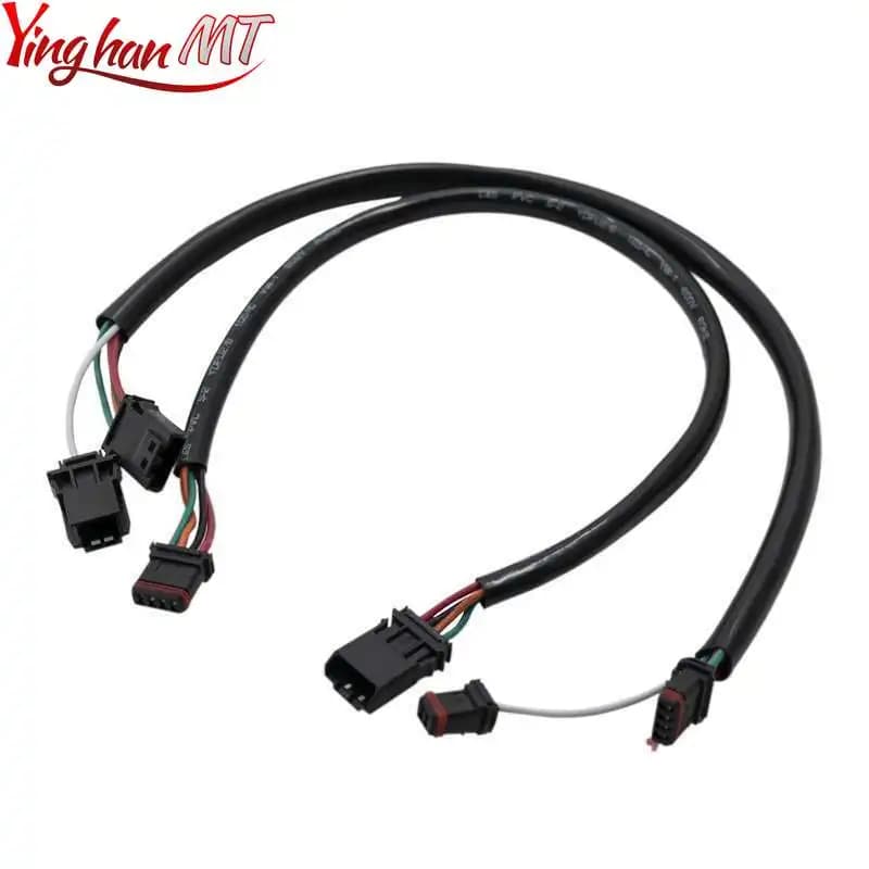 Extension de fil de câblage de guidon de bus, SFP pour Harley-Davidson, Softails plus récents, ocias Touring Sportsters, 8 ", 10", 12 ", 14", 16"
