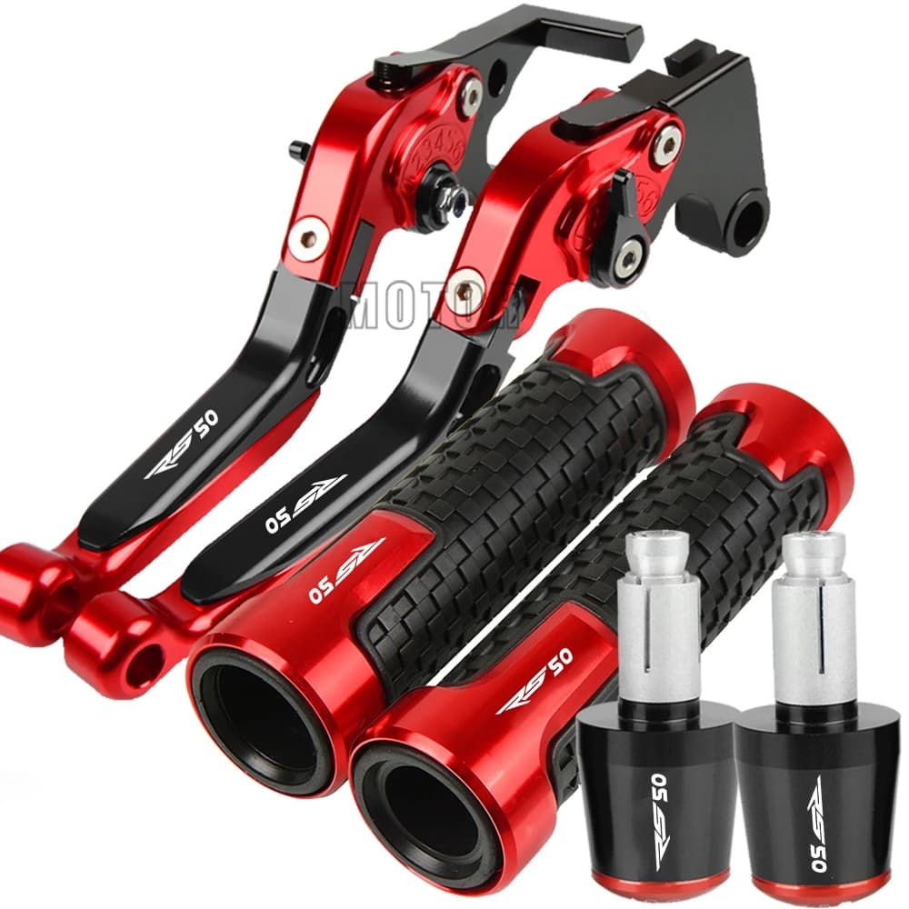 Leviers d'embrayage de frein de moto CNC, poignées de guidon, poignées pour Aprilia RS50, RS 50, 1999, 2000, 2001, 2002, 2003, 2004, 2005
