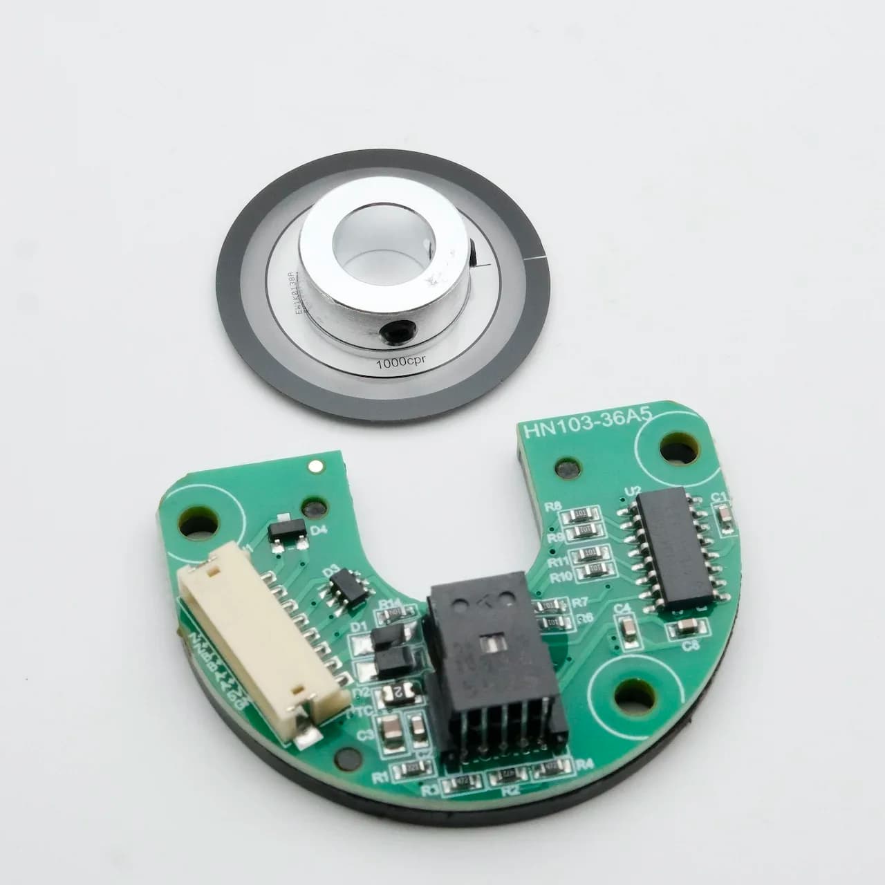 Module d'encodeur triphasé 1000PPR ABZ industriel pour moteur pas à pas servo 57MM, disque codeur Nema 23 HN103-36A5, disque codeur 8mm