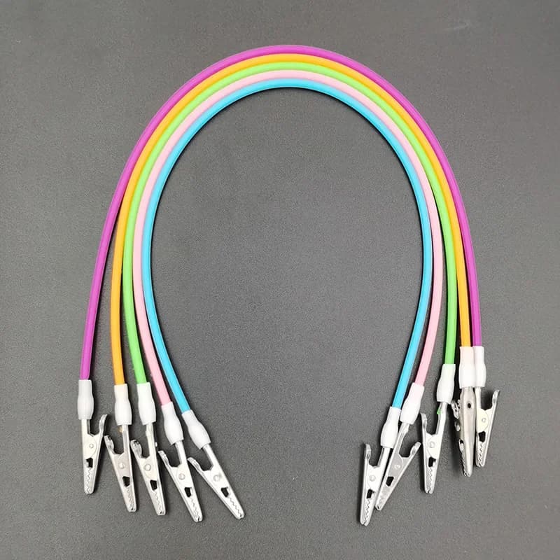 Pinces à bavette dentaire en silicone autoclavables, pince pour patient dentaire, pince à écharpe en acier inoxydable, porte-serviettes, jetables, 5 pièces