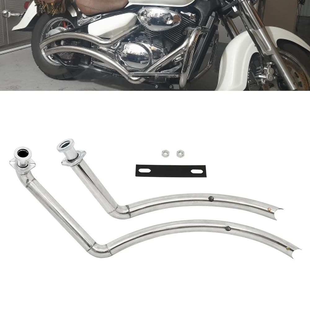 Pot d'échappement silencieux pour moto Suzuki Boulevard C50 C50T C50C VL800 Volusia 800 01-24 Intruder 1500 cc 04-24