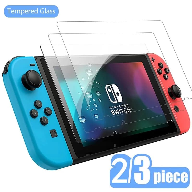 2/3 pièces verre de protection pour interrupteur nintention verre trempé protecteur d'écran pour interrupteur Nintendos Oled Lite NS accessoires Film