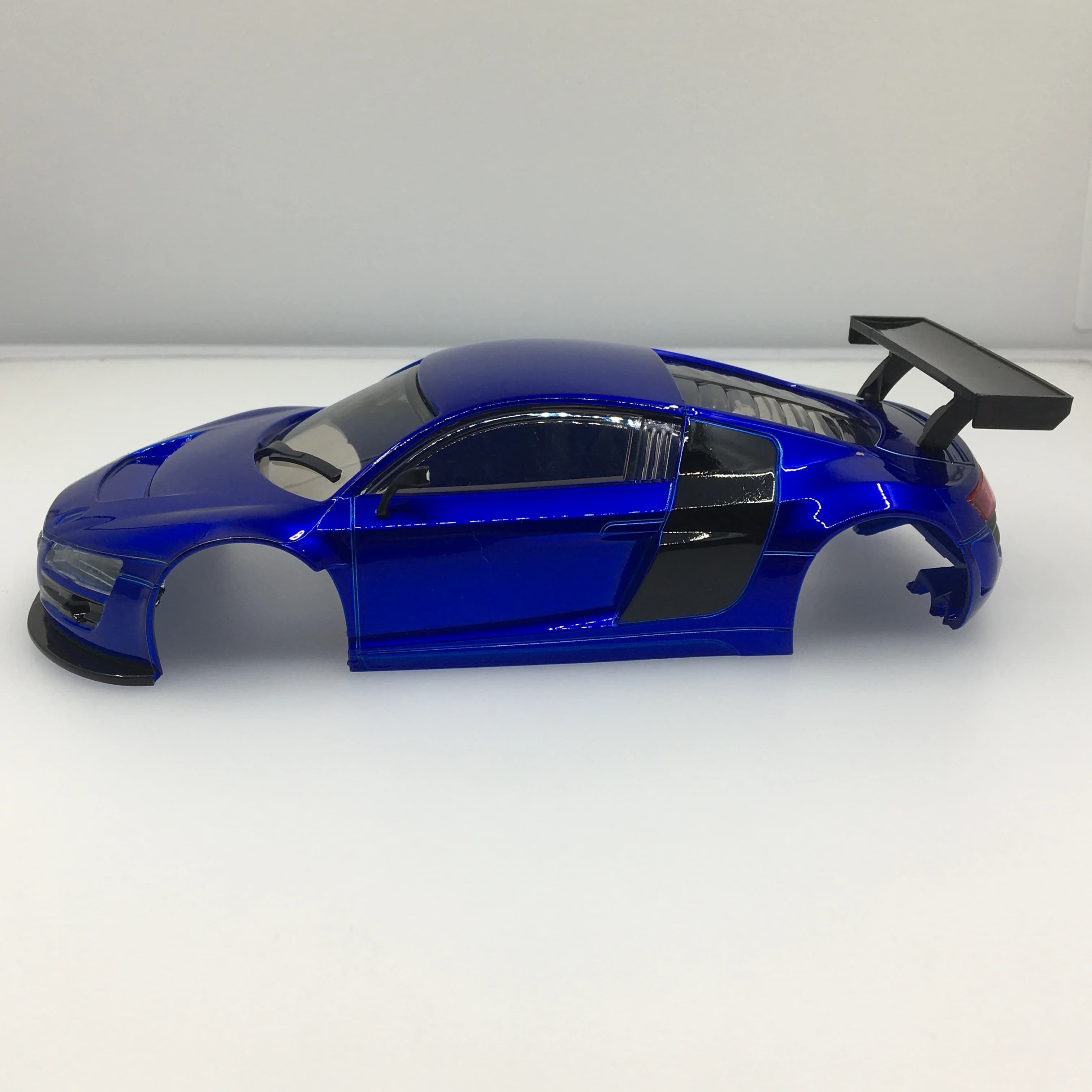 Coque de voiture en plastique ABS R8, empattement de 98mm pour voiture 1/28 RC mini-q HGD1 XRX DRZ DriftArt Kyosho mini-z