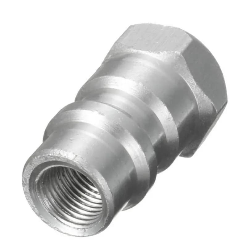 Vanne adaptateur de Conversion R12 à R134A, filetage femelle 1/4 "SAE 8v1, coupleur externe rapide à basse pression