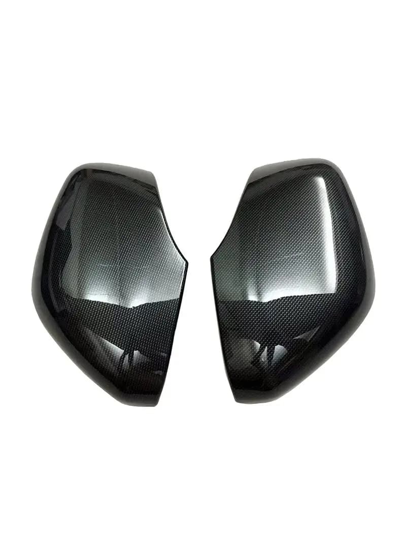 Couvercle Kiev illage de rétroviseur chromé en fibre de carbone, ABS, NIssan Patrol Armada Y62, accessoires, 2017, 2018, 2019, 2 pièces