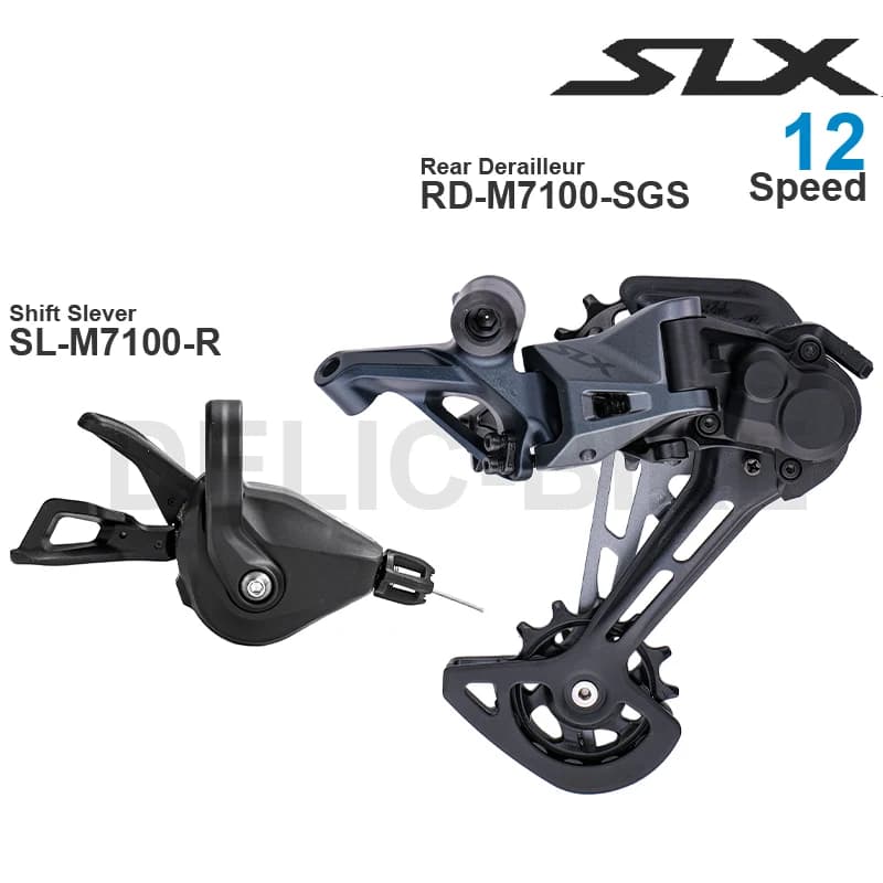 WinterMANO SLX M7100 1x12v Groupe 12 Vitesses SL-M7100-R Shifter et RD-M7100-SGS Dérailleur Arrière Pièces d'Origine