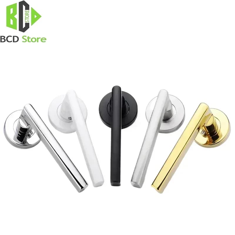 BCD 2 pièces/ensemble 304 poignées de porte de grange en acier inoxydable pour portes intérieures salle intérieure poignées de porte en bois extérieures sans serrure 1 paire