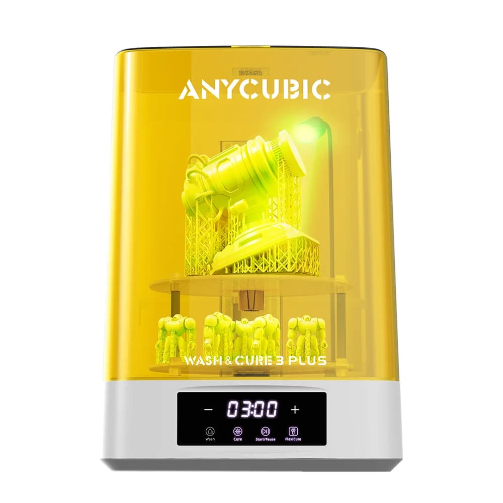 ANYCUBIC Wash & Cure 3 Plus Machine à laver et à durcir pour Photon Mono M7, imprimante 3D LCD, modèles d'impression 3D, 2 en 1