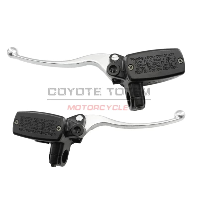Embrayage de frein avant avec maître cylindre, pompe hydraulique pour moto, universel, noir, 14mm, 16mm, 7/8 ", 22mm