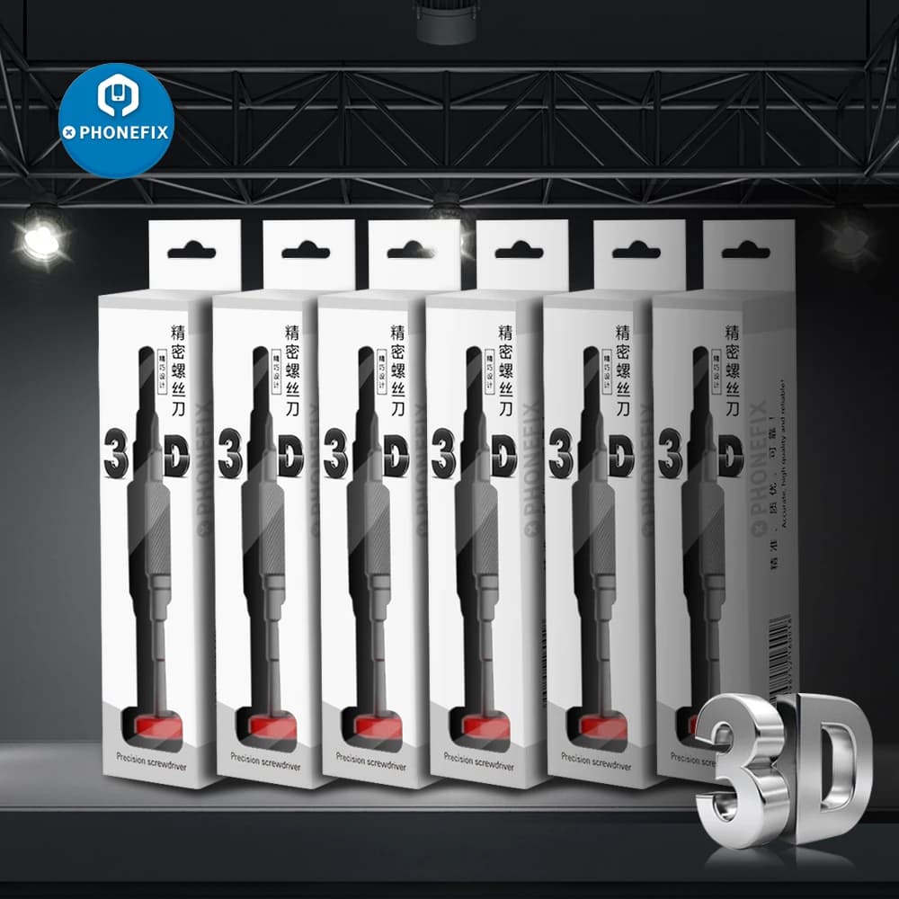 PHONEFIX – jeu de tournevis de précision 3D, outil manuel pour démonter les boulons 3D, pour réparation de téléphones portables iPhone Samsung