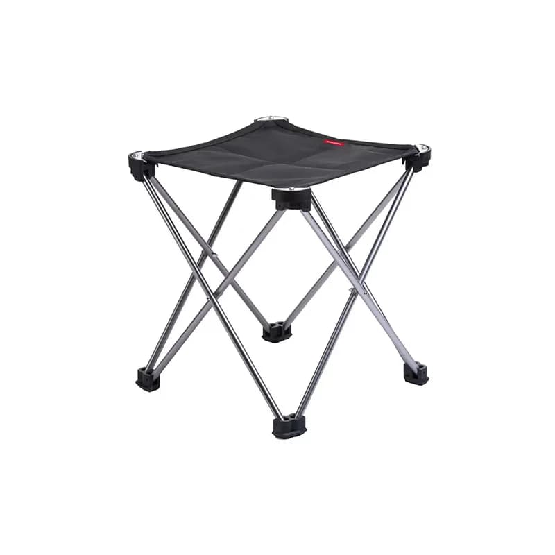 Tabouret de randonnée pliant extérieur à ouverture rapide, dossier en alliage d'aluminium, chaise de pêche, Camping