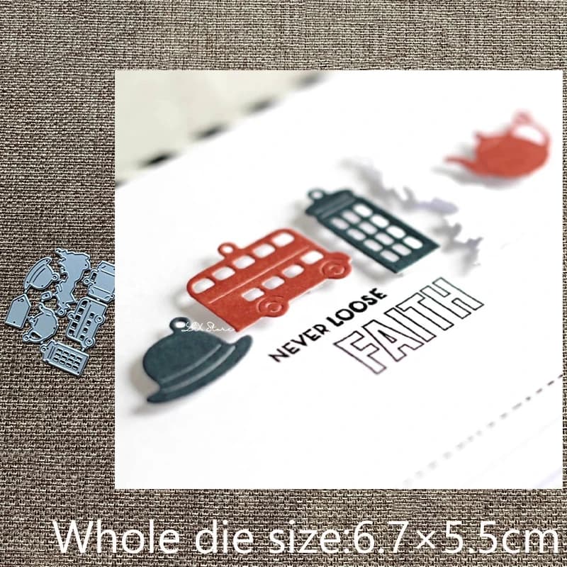 Moule de pochoir en métal, nouveau Design artisanal, matrices de découpe, mini accessoires de décoration, matrices de scrapbook, cartes d'album en papier, gaufrage artisanal
