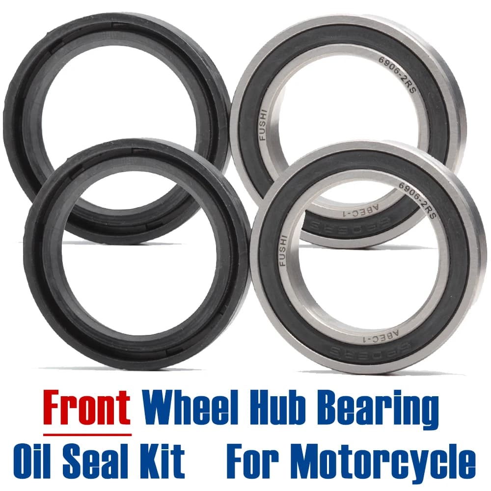 Kit de joint d'huile de roulement de moyeu de roue avant et arrière de moto 2 paires pour KTM EXC SX XCF MXC HUSQVARNA TE FC FE 250 450 530