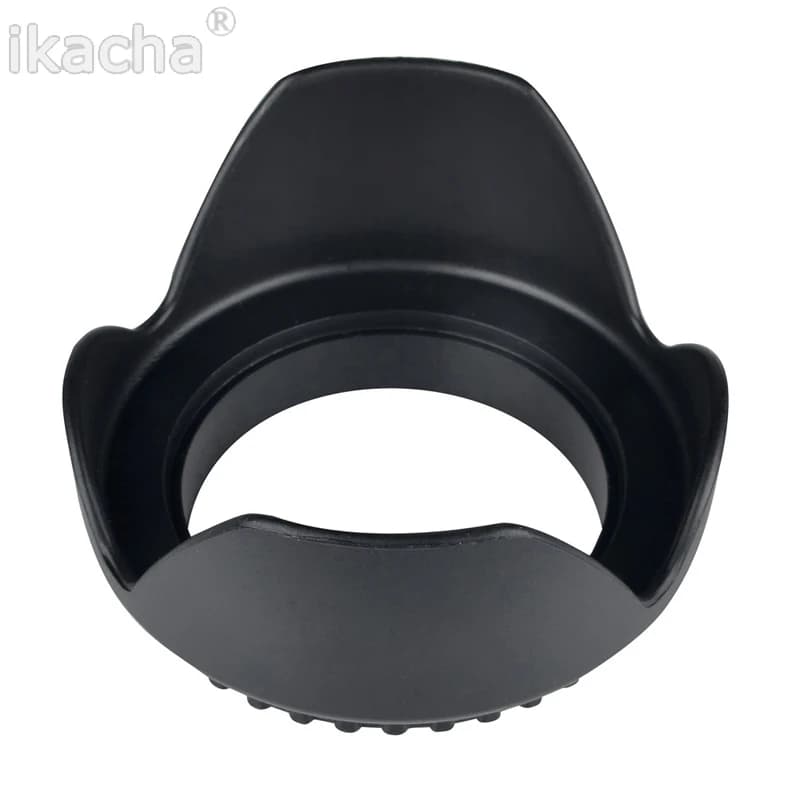 Pare-soleil universel à filetage de fleur de tulipe pour appareil photo, 49mm, 52mm, 58mm, 55mm, 62mm, 67mm, 72mm, 77mm, 82mm