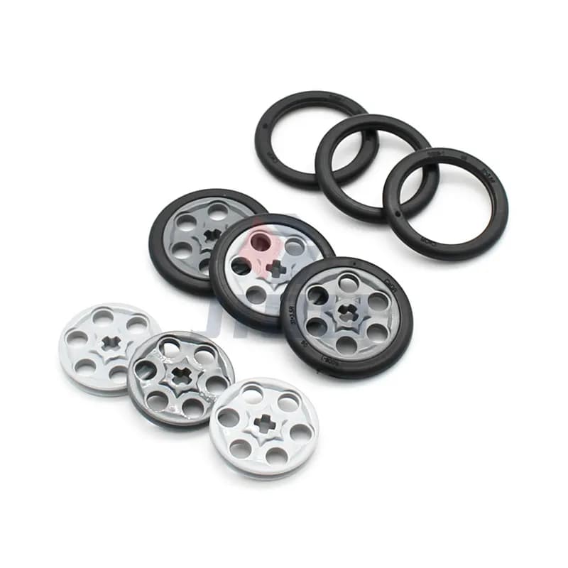 Blocs de construction MOC pour enfants, pièces de haute technologie 4185 2815, roue à bande compensée, briques 9686 EV3, ensemble de modèles de voiture, poulie, accessoire en vrac, jouets pour enfants
