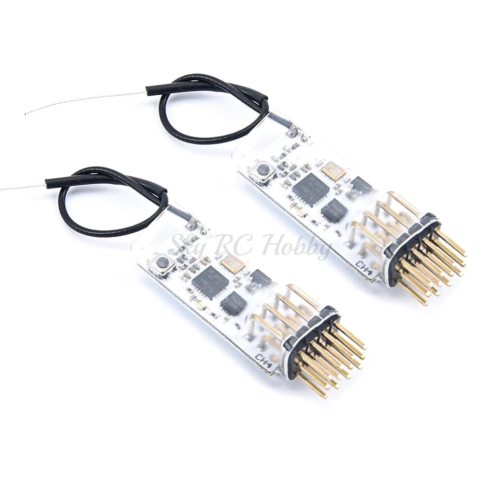Nouveau 2.4G 4CH Compatible avec le récepteur D8 D16 avec sortie PWM pour Drone de course FRSKY Futaba Jumper T16 X9D RC FPV