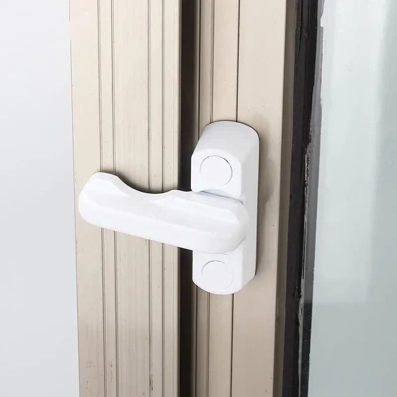 Serrure pivotante de porte en forme de T, UPVC, remplacement, sécurité, fenêtre, broucroisement de ceinture, loquet à levier, loquet de balayage, protecteur pour enfant, 1 pièce